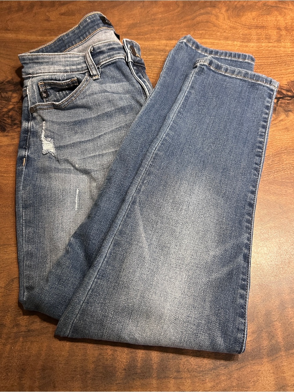 Judy Blue Distressed Boyfriend Jean